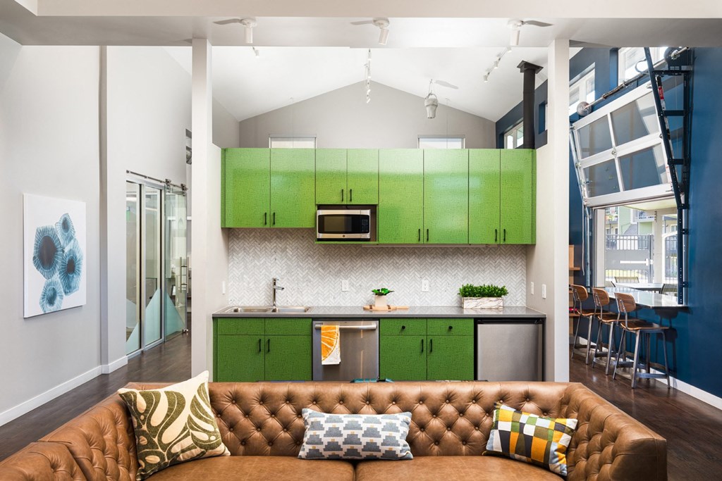 Resident Clubhouse Kitchen