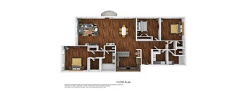 image of penthouse floor plan