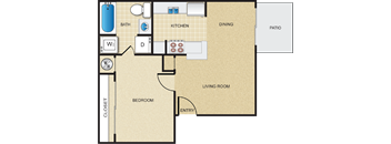One bedroom one bathroom