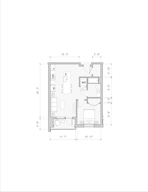 a floor plan of a house