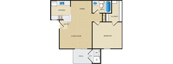 One bedroom one bathroom