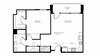 One Bedroom floor plan