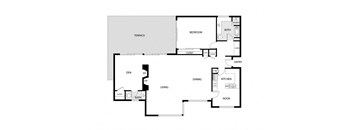 1Bed 2Bath Den 520-330 at Orange Grove Circle, California,91105