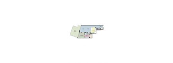 1C Patio at mResidences Miracle Mile, California
