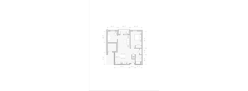 a black and white floor plan of a house