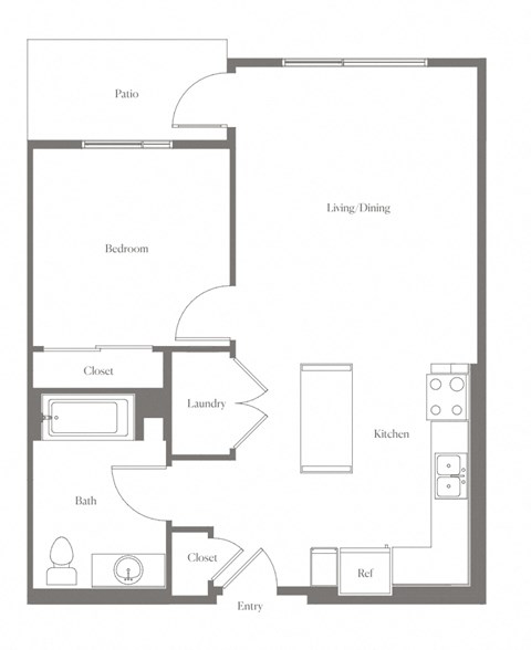 One Bedroom One Bath