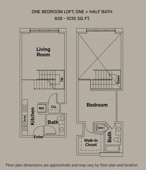828 sq ft floorplan