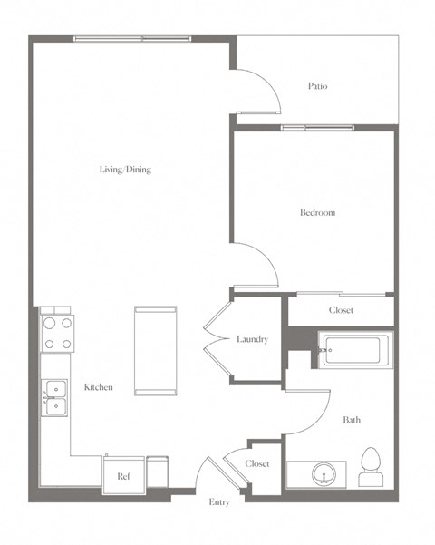 One Bedroom One Bath