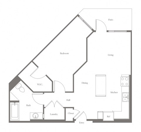 One Bedroom One Bath