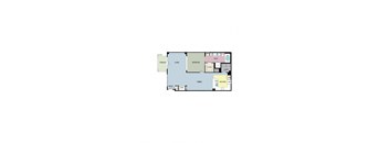 1J Patio at mResidences Miracle Mile, California, 90036