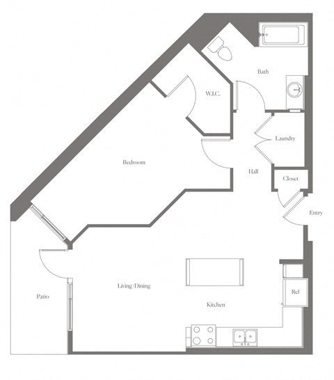 One Bedroom One Bath