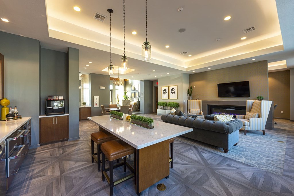 Clubhouse Interior  at Townhomes at Woodmill Creek, The Woodlands, TX, 77380
