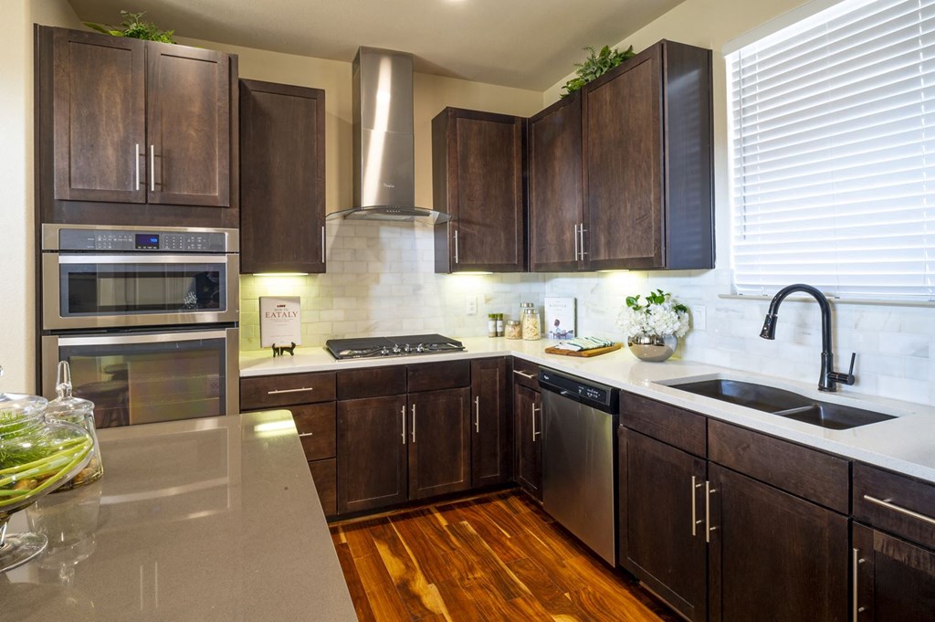 Kitchen  at Townhomes at Woodmill Creek, Texas