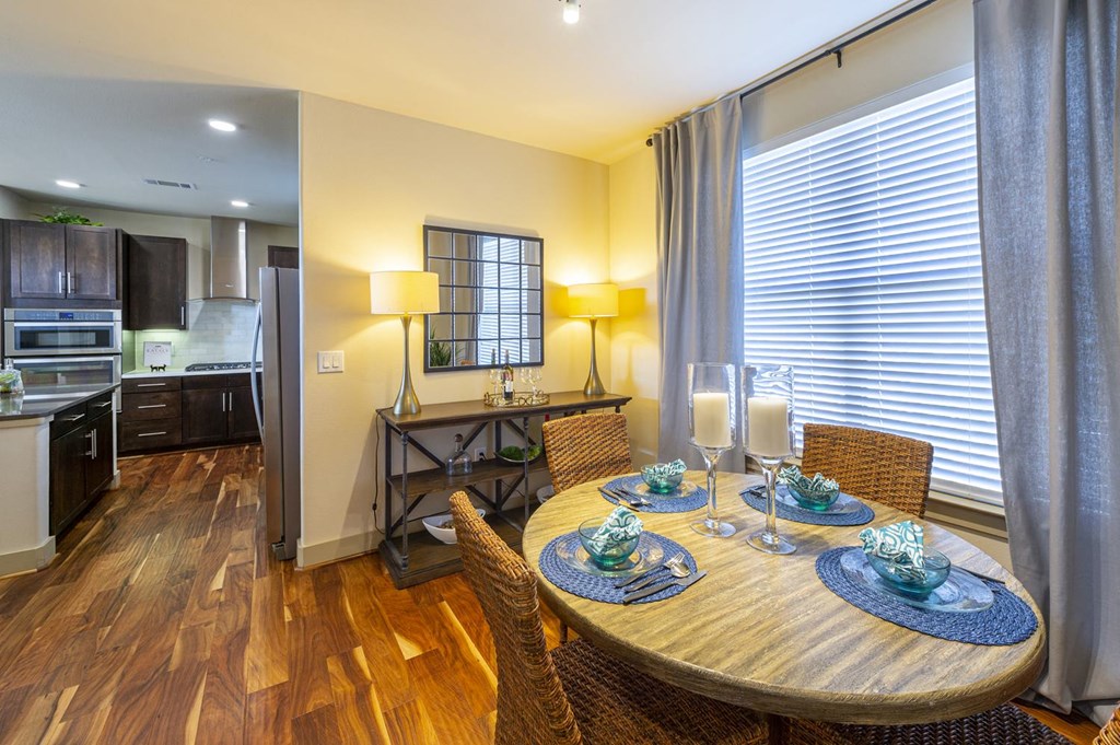Dining Room  at Townhomes at Woodmill Creek, The Woodlands, TX