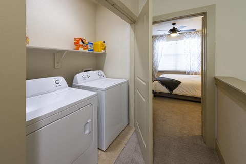 Washer and Dryer at Townhomes at Woodmill Creek, The Woodlands, TX, 77380
