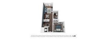 1Bed 1Bath-D at The Fitz Apartments, Oregon