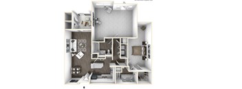 one bedroom two bathrom