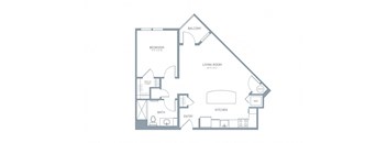 Braque one bedroom one bathroom