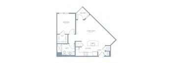 Warhol one bedroom one bathroom