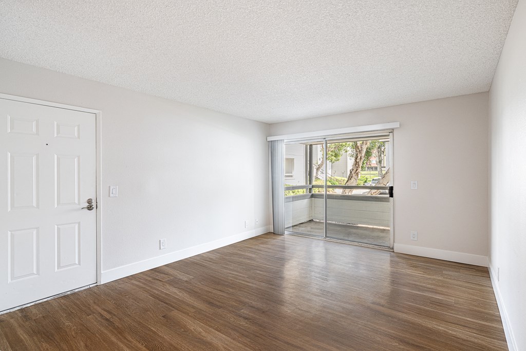 1 Bedroom 1 Bathroom Unit Living Room at the Ashton Apartments