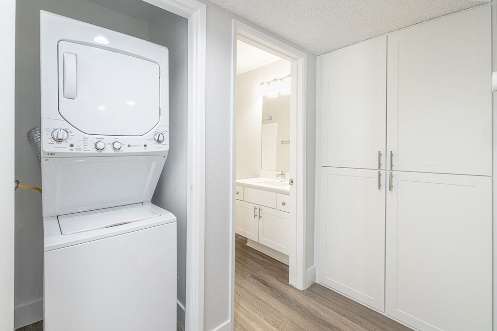 In-Unit Washer & Dryer at the Ashton Apartments