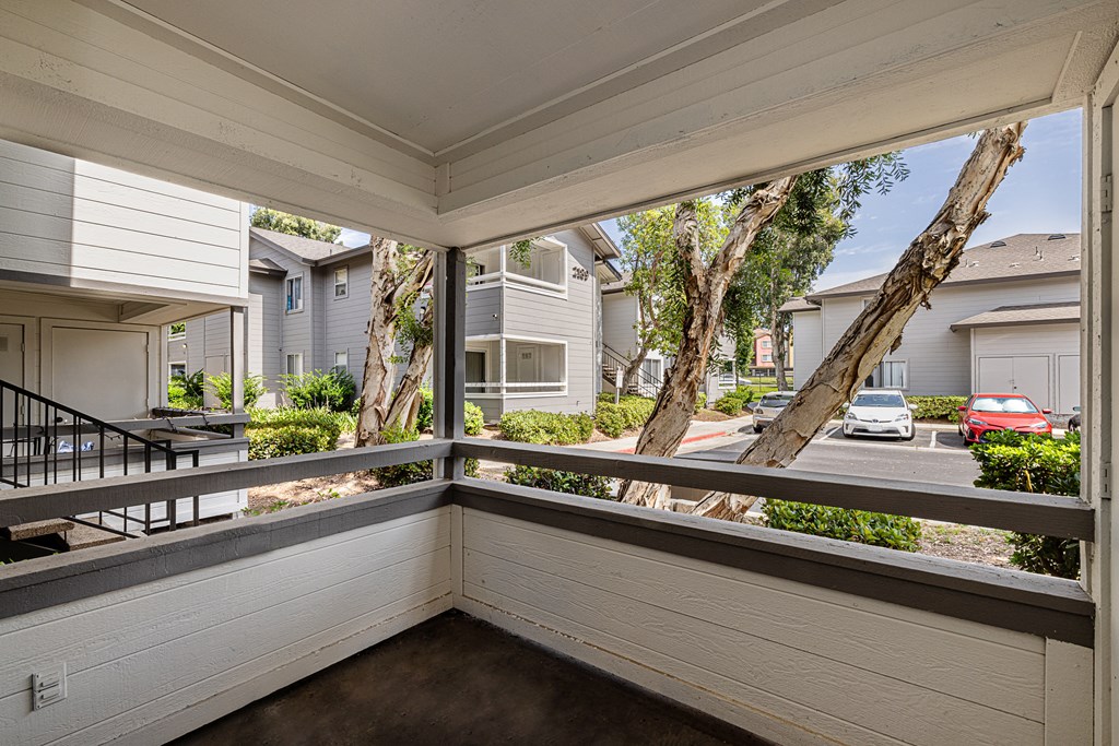 1 Bedroom 1 Bathroom Unit Balcony at the Ashton Apartments