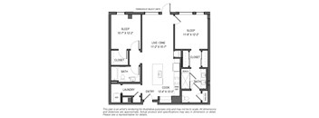 the floor plan of the second level of the apartment building