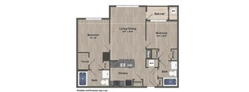 urnurnurn plan of a two story wood floor plan with roommates