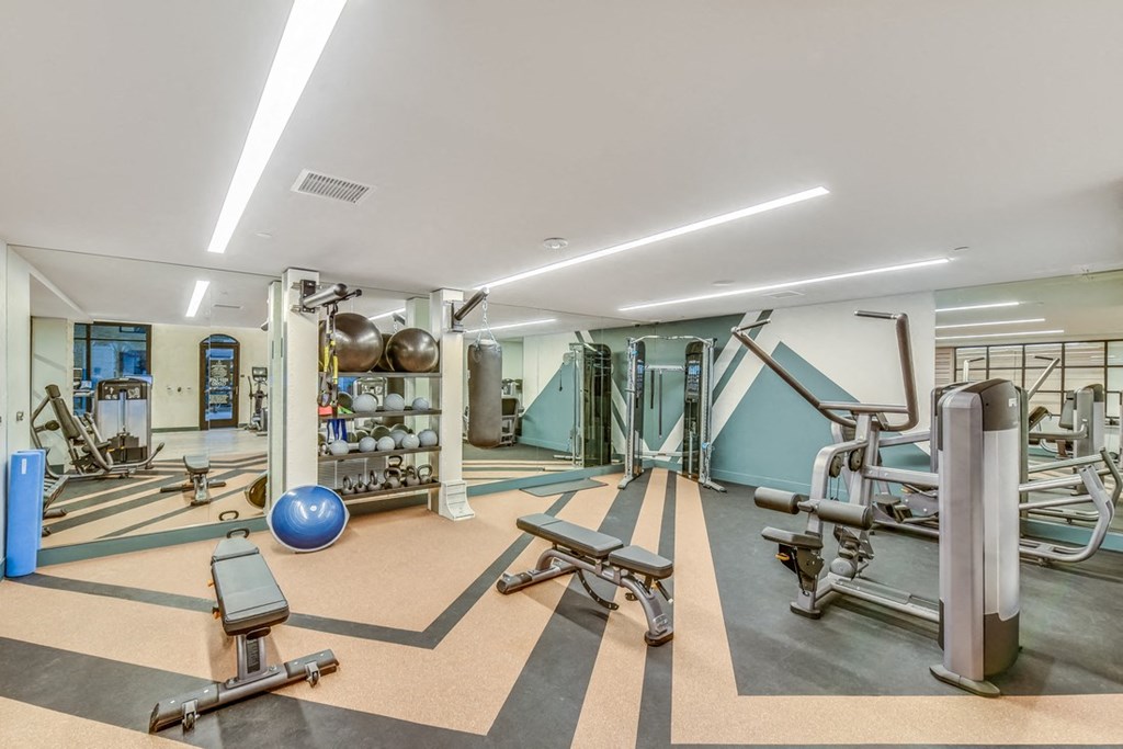 Fitness Center at Sola, San Diego California