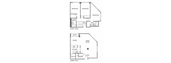 a floor plan of a house