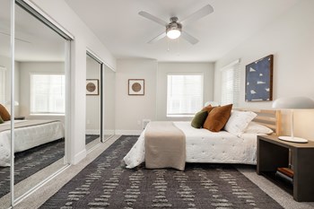 Beautiful Bright Bedroom With Wide Windows at Canyon Creek, Wilsonville, OR, 97070 - Photo Gallery 25