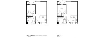 One Bedroom One Bathroom