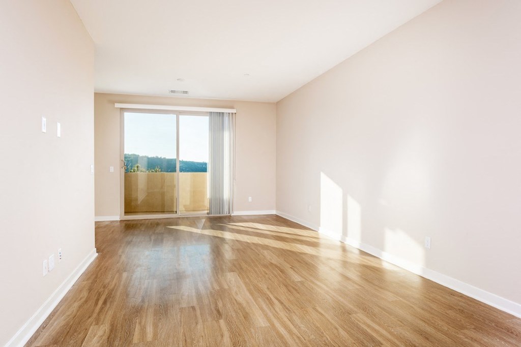Vacant Living room  at Ocean Air, California
