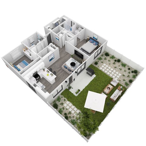 2b Floor plan