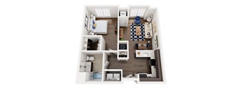 A-1 floor plan. at 221 Bergen, Harrison, 07029