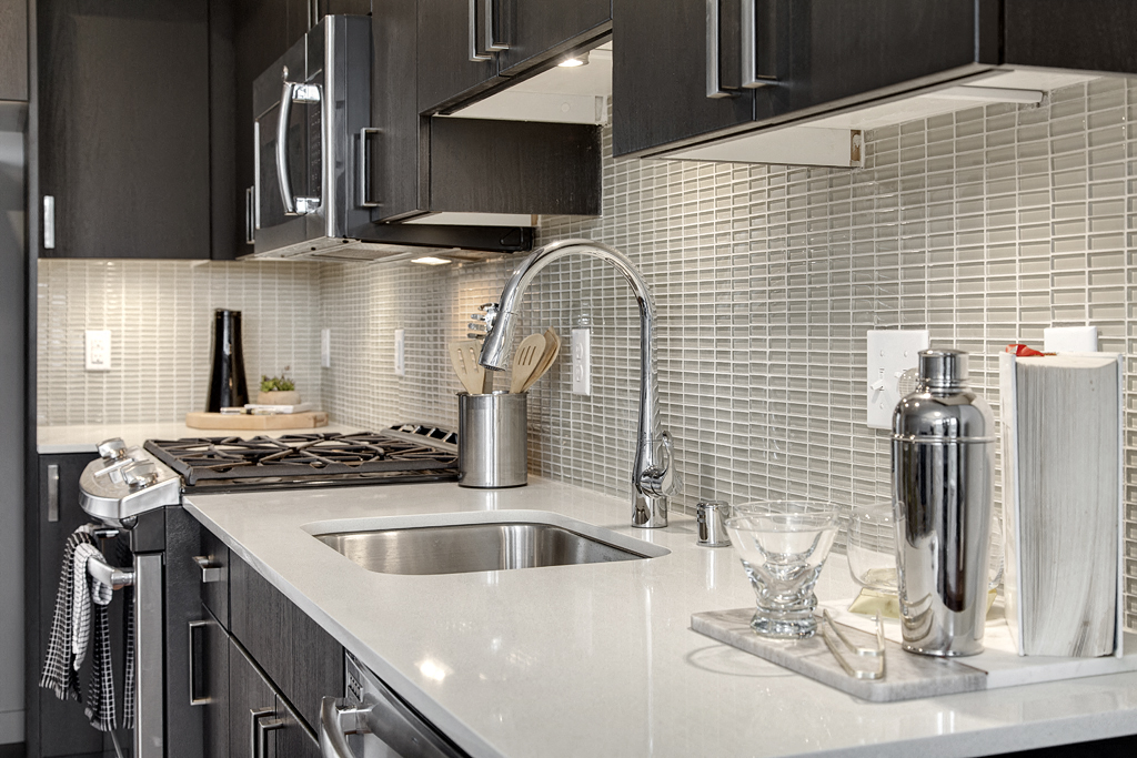 Radius Apartments Model Kitchen