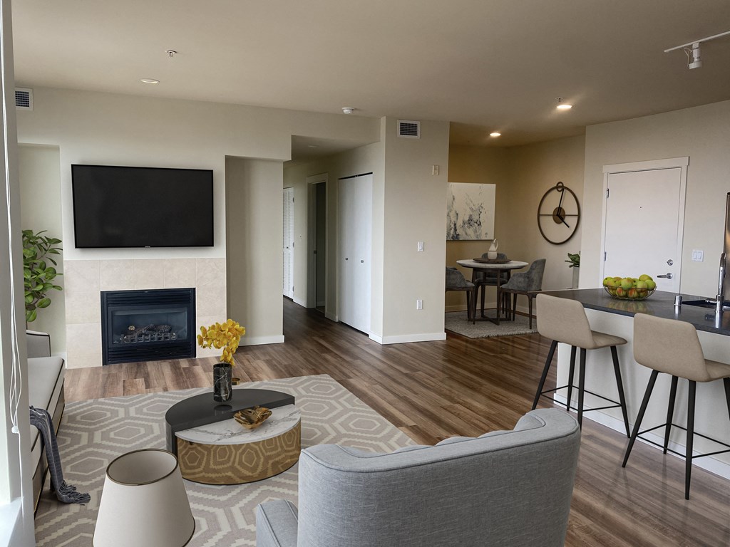 Living Room at Axis, Seattle, Washington