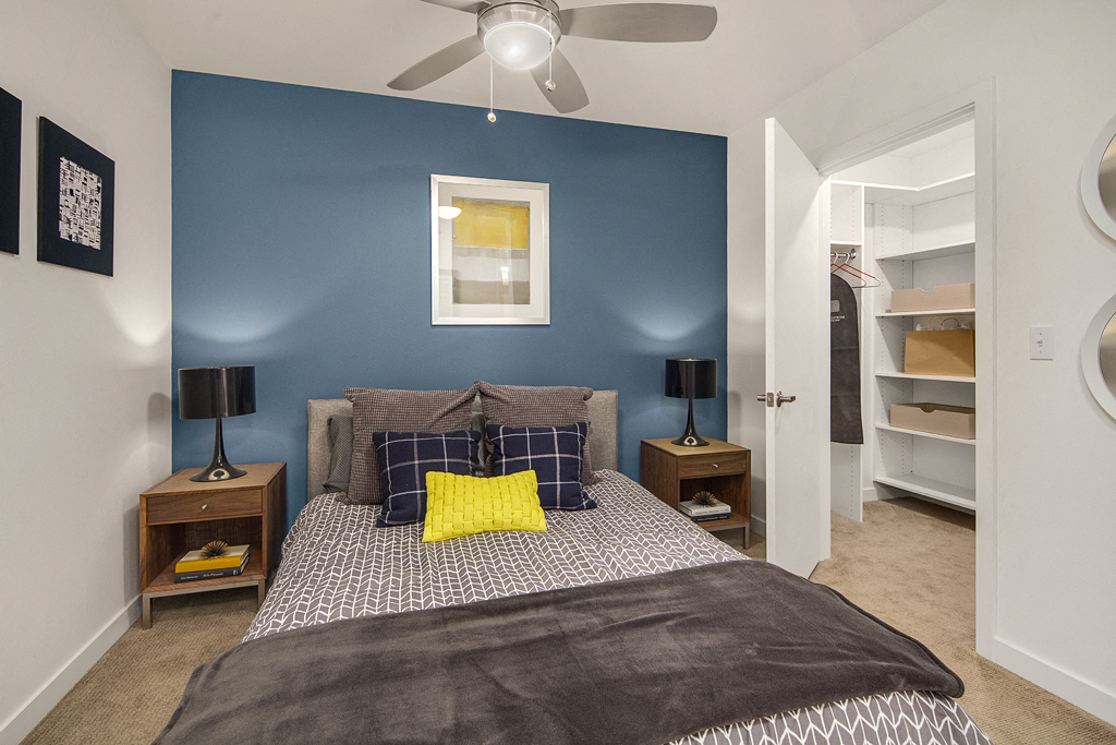 Radius Apartments Model Bedroom