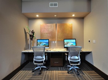 business center business center at District 28, Texas - Photo Gallery 4