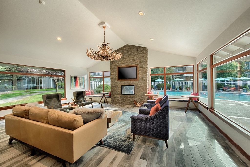 Clubhouse Interior at Canyon Creek, Wilsonville, OR