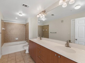 bathroom with double sinks - Photo Gallery 33