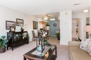 Living Room at Softwind Point, Vista, 92081