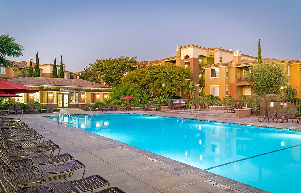 Swimming Pool at Casoleil, San Diego, 92154