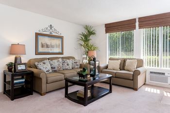 Living Room at Softwind Point, CA, 92081