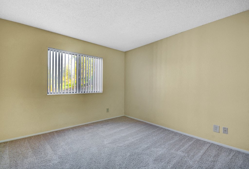 Vacant Apartment with window view  at Navajo Bluffs, San Diego, 92119