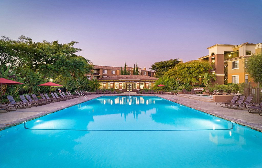 Swimming Pool at Casoleil, San Diego, CA