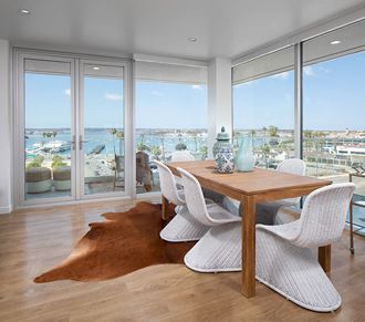 apartment dining area