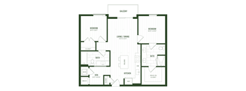 2BD2 floorplan