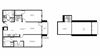 Two Bedroom Loft Floor plan