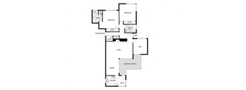 2Bed 2Bath Den 520-131 at Orange Grove Circle, Pasadena, CA